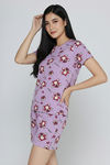 Zivame Toy Story Knit Cotton Sleep Short Set - Orchid Bloom — thumbnail 5